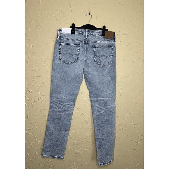 Jeans American Eagle Airflex360 Skinny Blue  Daylight Size 34/30 Box 4/1 - Picture 2 of 3